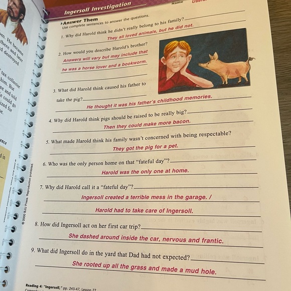 I met you in a story BJU level 4 ❤️ book set! - Picture 10 of 10